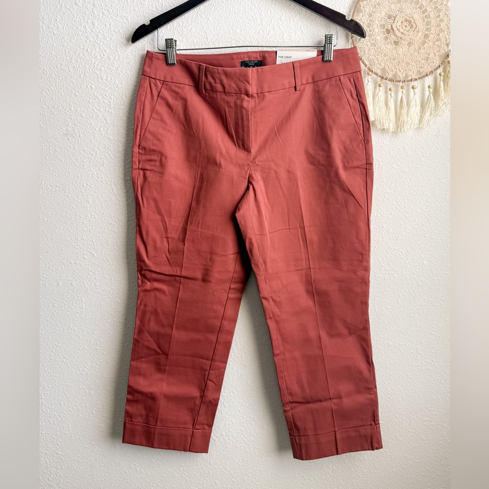 Ann Taylor Crop pants 6P new